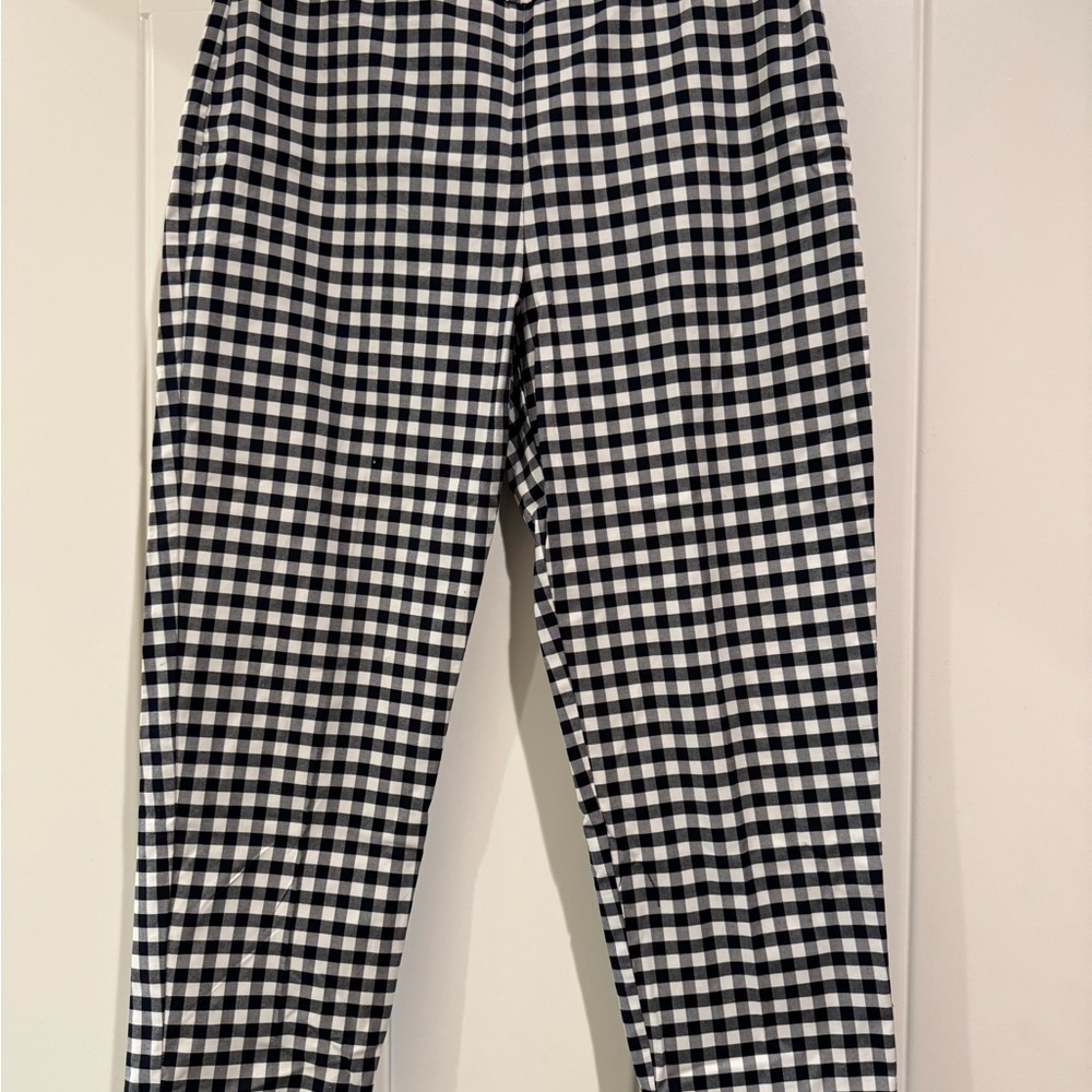 Victoria Beckham for Target Black and White Checkered Pants